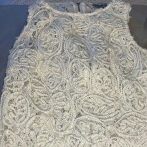 Lace Flower Crop Top